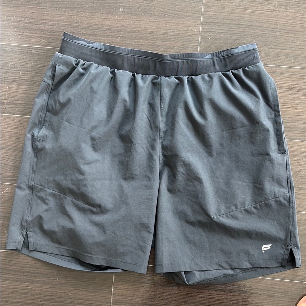 Men's Black Athletic Shorts